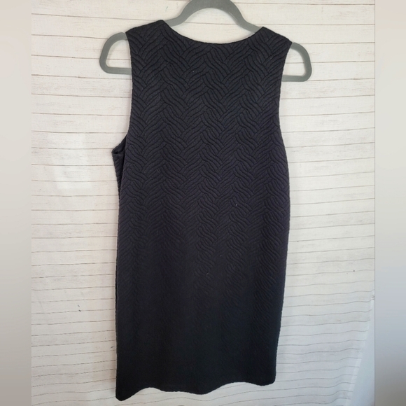 PIXLEY FIORENZA TEXTURED KNIT DRESS IN BLACK, SZ MEDIUM - Picture 9 of 14